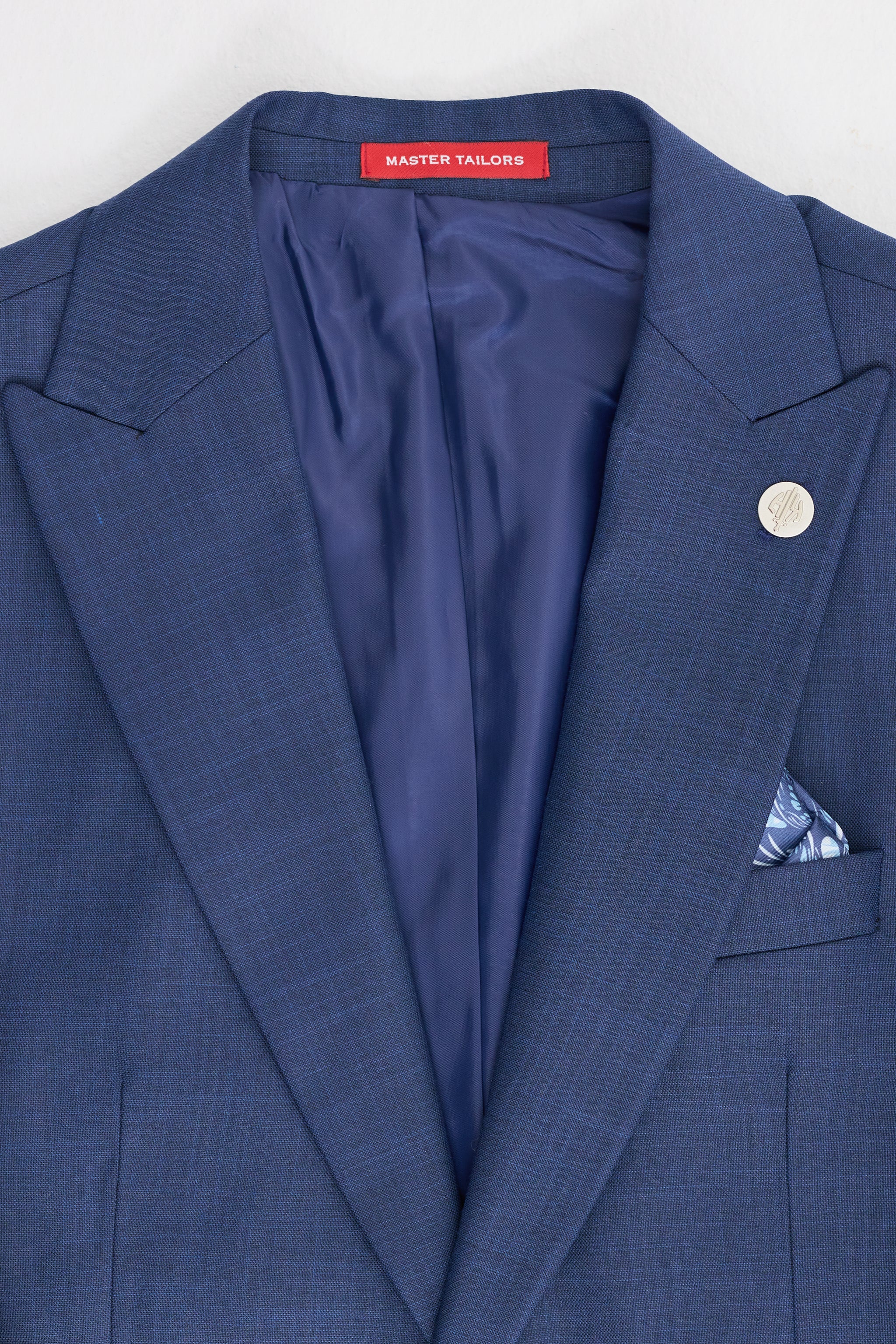 James Heren 3-delig Marineblauw Tailored Fit Pak