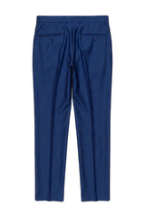 Kingsley - Heren effen blauwe broek