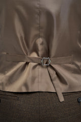 Heren dubbelrijs vest met ketting - Cavani Lennox