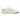 Liverpool - Heren witte leren instapsneakers met elastische tailleband