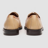 Lorenzo - Ivoorwitte Oxford schoenen voor heren