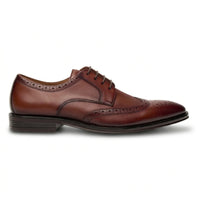 Lorenzo - Heren Oxford schoenen van bruin gepolijst leer