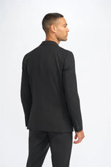 Malibu - Heren Zwarte Blazer met Tailored Fit