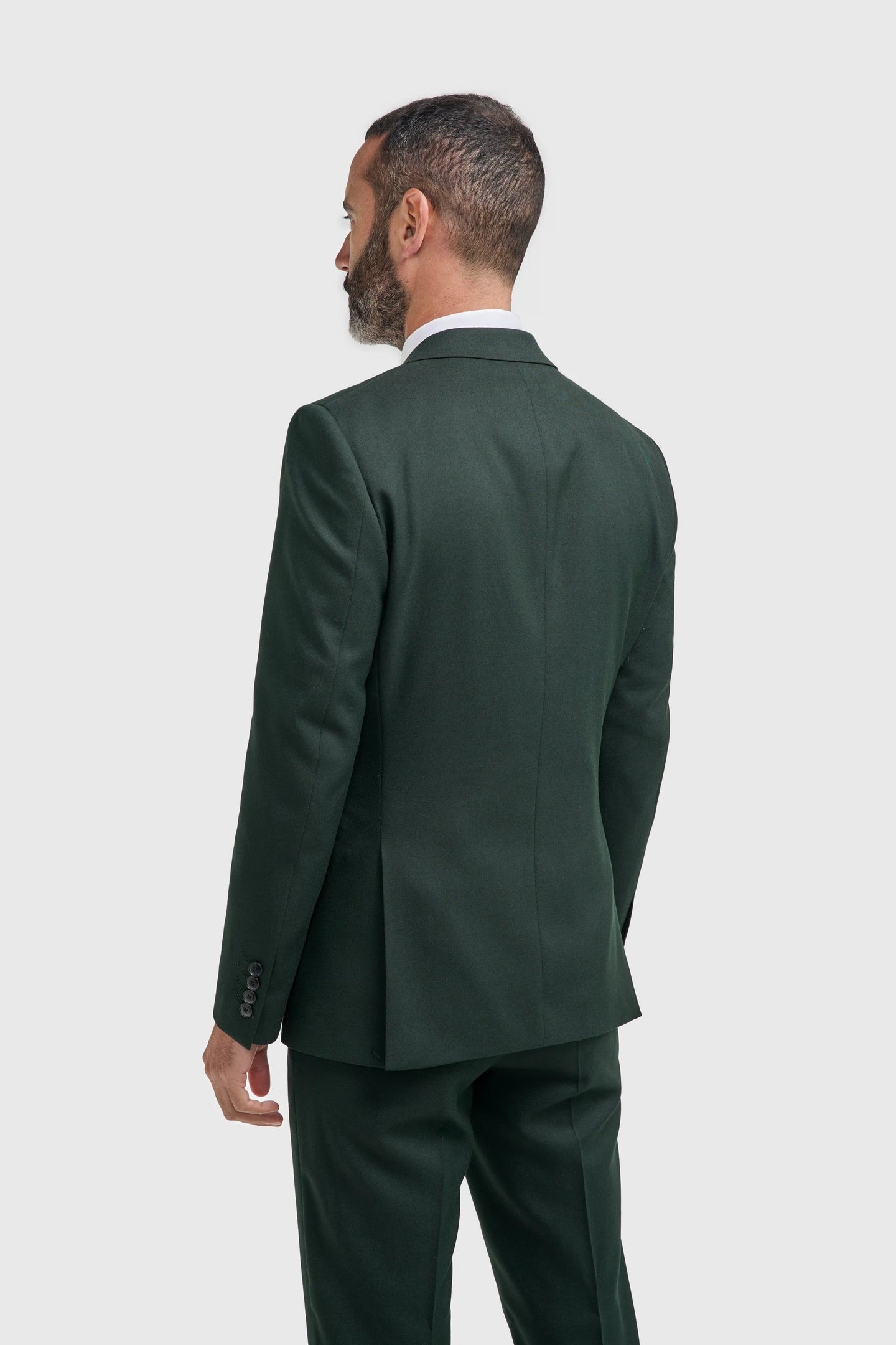 Malibu - Herenblazer in bosgroen