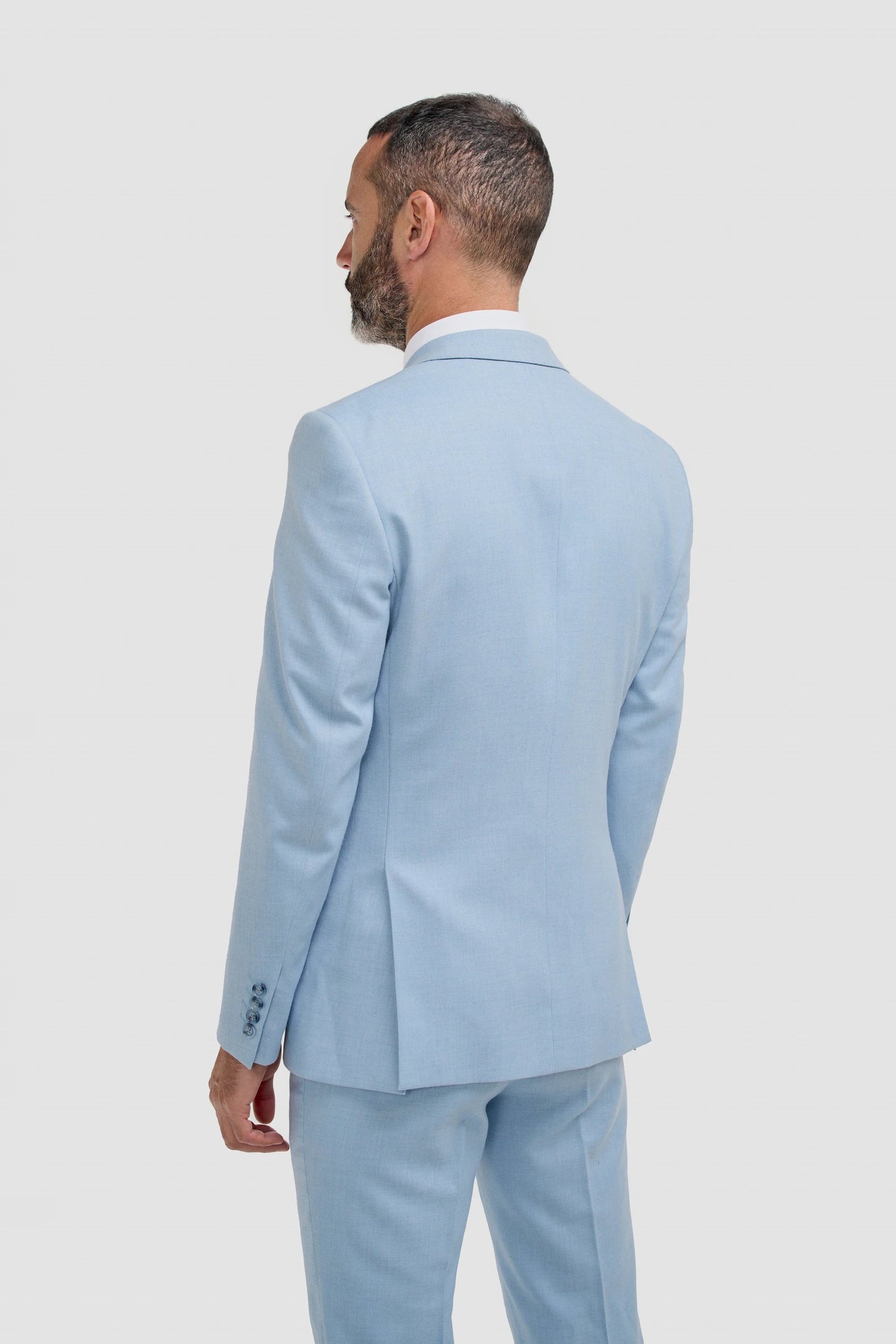 Malibu - Herenblazer in lichtblauw