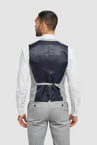 Malibu - Men's Grey 3 Piece Tailored Fit Suit