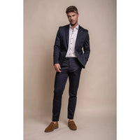 Mario - Men's Classic Summer Navy Blazer