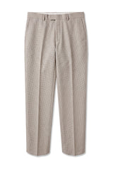 Mayfair - Beige Birdseye formele broek voor heren
