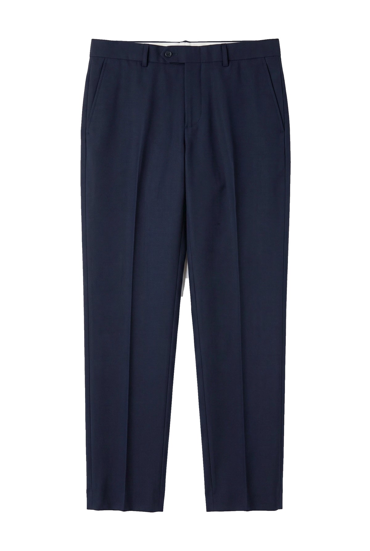 Mayfair - Heren effen marineblauwe broek