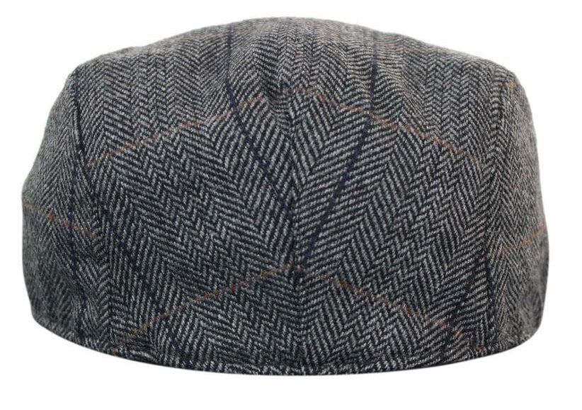 Marc Darcy DX7 Mens Tweed Vintage Retro Grandad Flat Caps Hats Peaky Blinders Check Classic