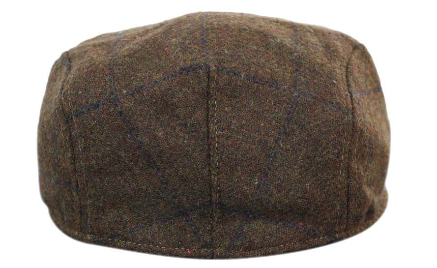 Marc Darcy TB4 Mens Tweed Vintage Retro Grandad Flat Caps Hats Peaky Blinders Check Classic