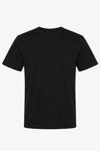 Klassiek zwart T-shirt voor heren van een katoenmix