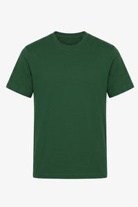 Klassiek groen katoenen T-shirt voor heren