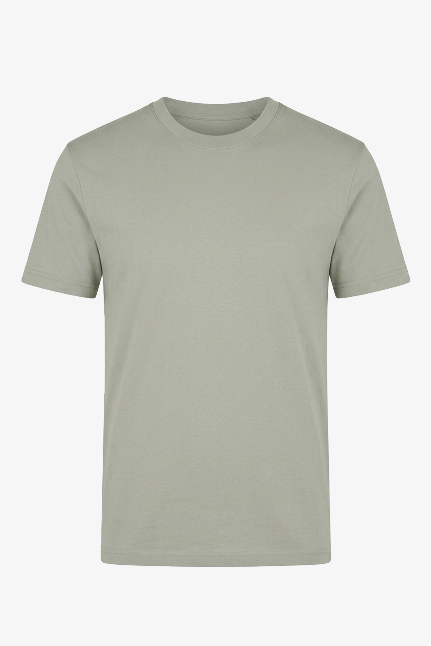 Klassiek grijs katoenen T-shirt voor heren