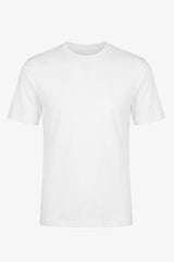 Klassiek off-white katoenen T-shirt voor heren