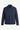 Marineblauwe, waterdichte Harrington-jas met kraag voor heren