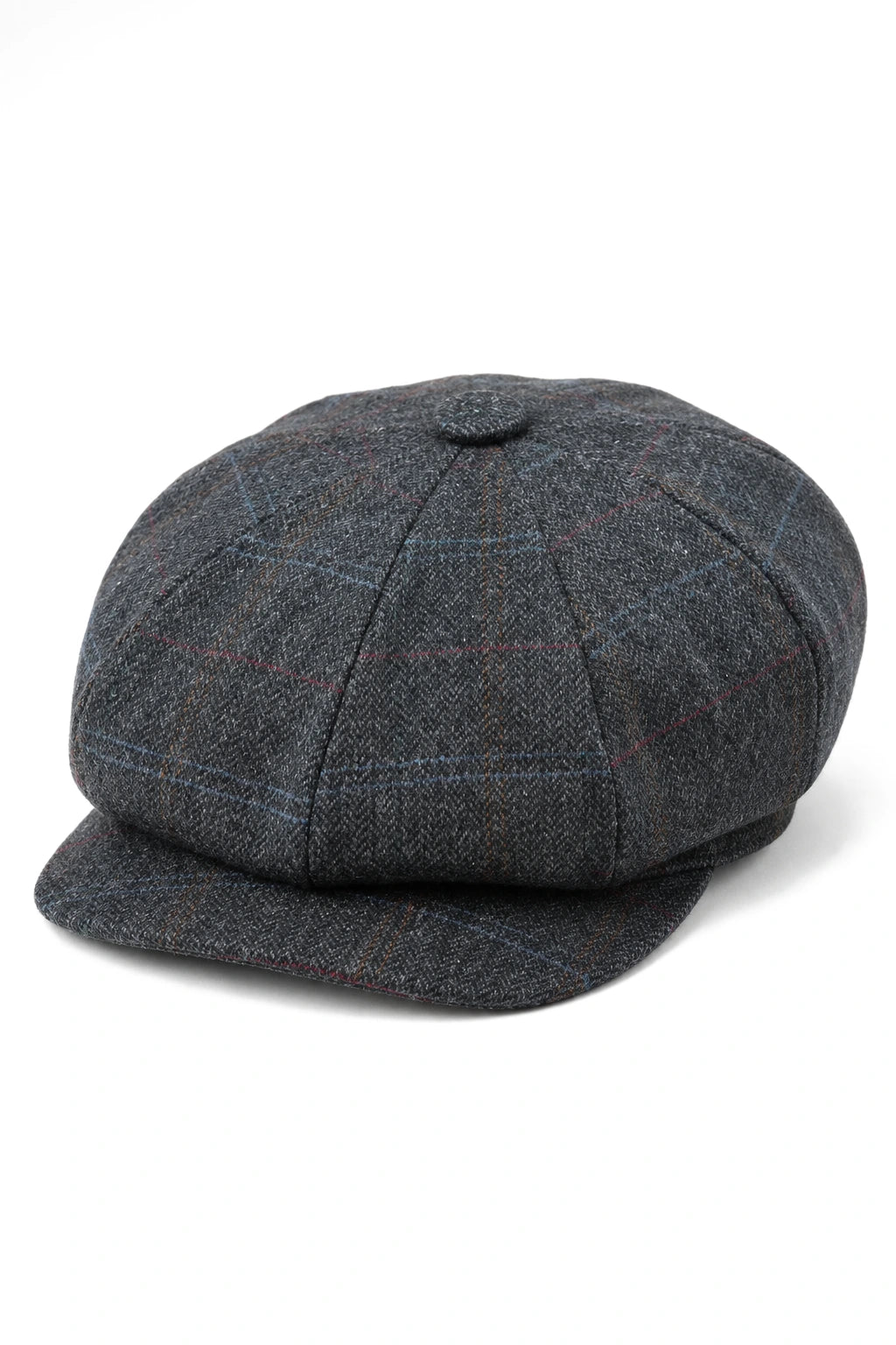 Heren 8-delige Razor Baker Boy-hoed van wollen tweed Blinders Newsboy platte pet