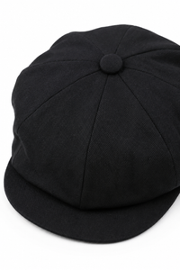 Heren 8-delige Razor Summer Black Baker Boy-pet Katoenen Blinders Newsboy platte pet Shelby
