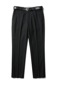 Zwarte smokingbroek voor heren, bruiloft, gala, streep, satijnen streep