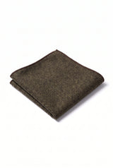 Herenpochet van bruine tweed