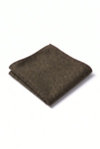 Herenpochet van bruine tweed