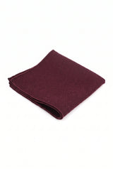 Herenpochet van bordeauxrode tweedwolmix