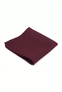 Herenpochet van bordeauxrode tweedwolmix
