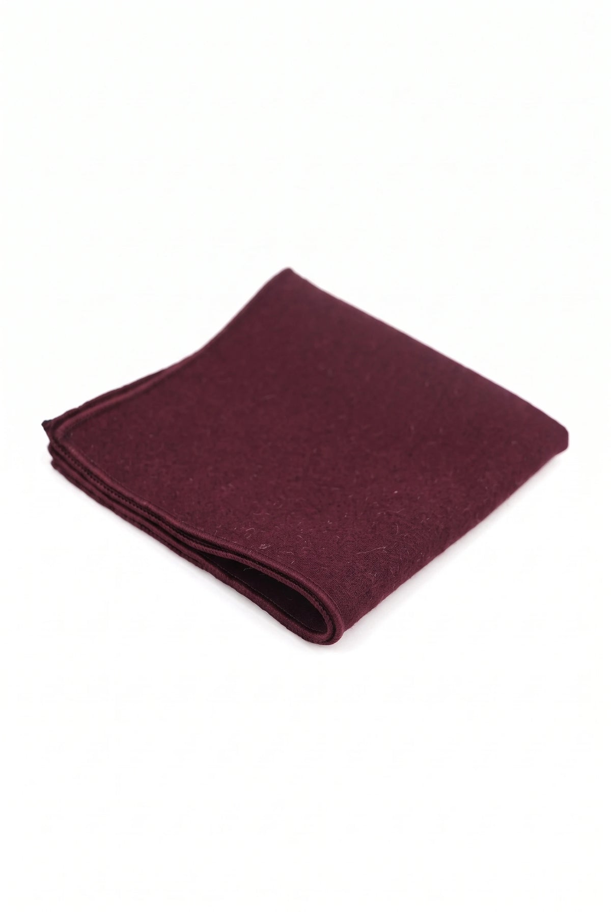 Herenpochet van bordeauxrode tweedwolmix