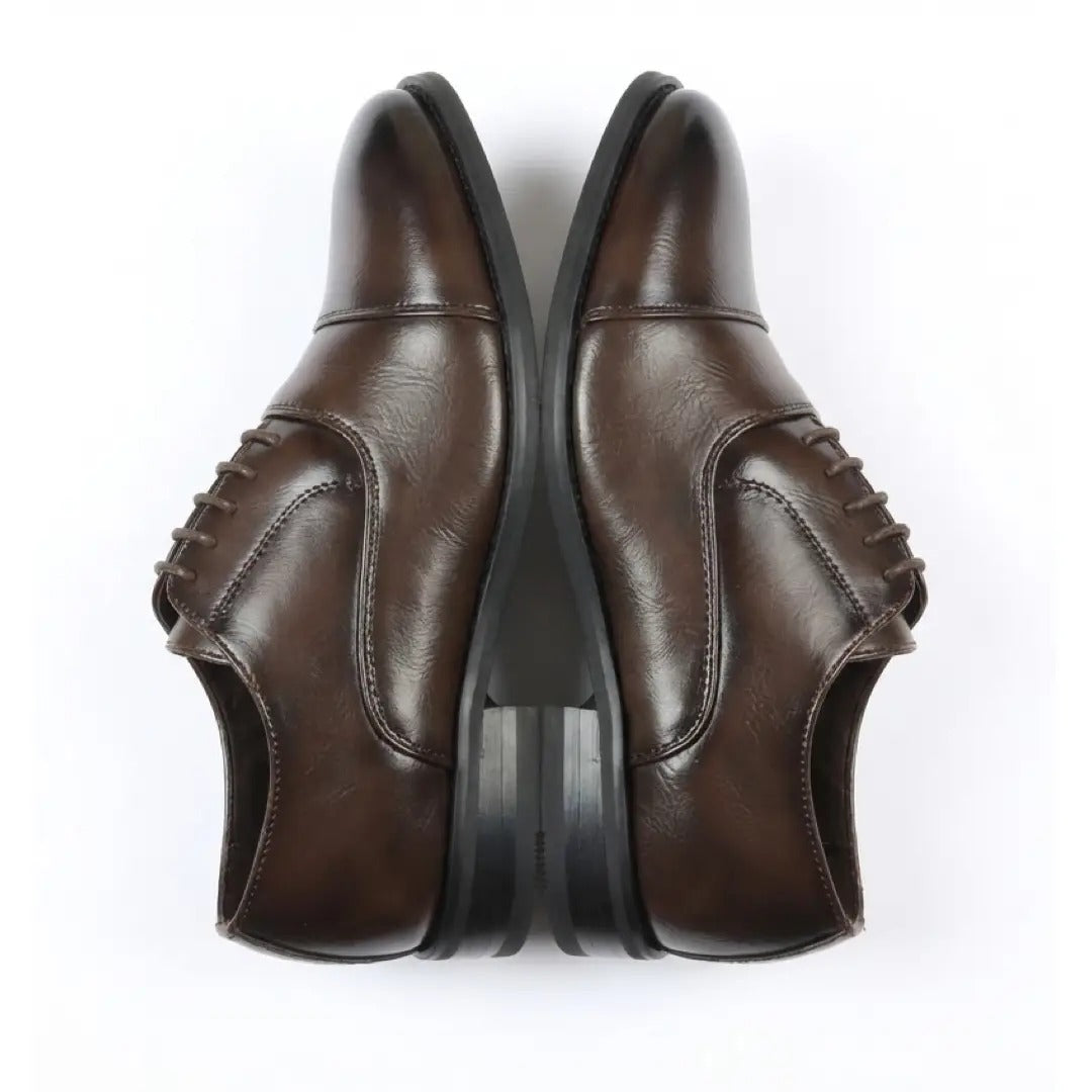 Klassieke Oxford veterschoenen voor heren met neuskap