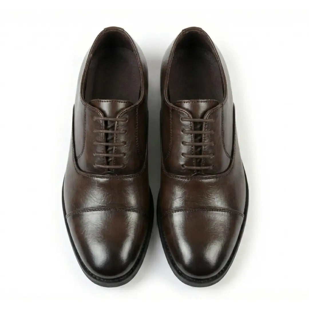 Klassieke Oxford veterschoenen voor heren met neuskap