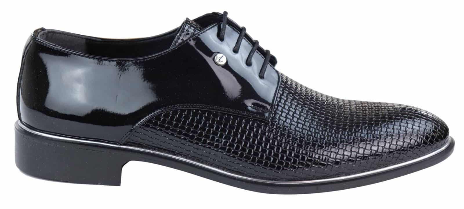 Mens Classic Laced Pattern Shoes