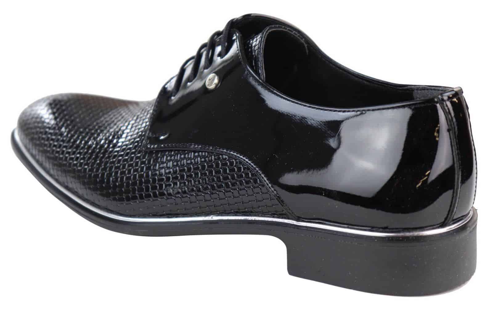 Mens Classic Laced Pattern Shoes