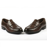 Klassieke Penny loafers voor heren van PU-leer