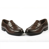 Klassieke Penny loafers voor heren van PU-leer