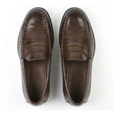 Klassieke Penny loafers voor heren van PU-leer