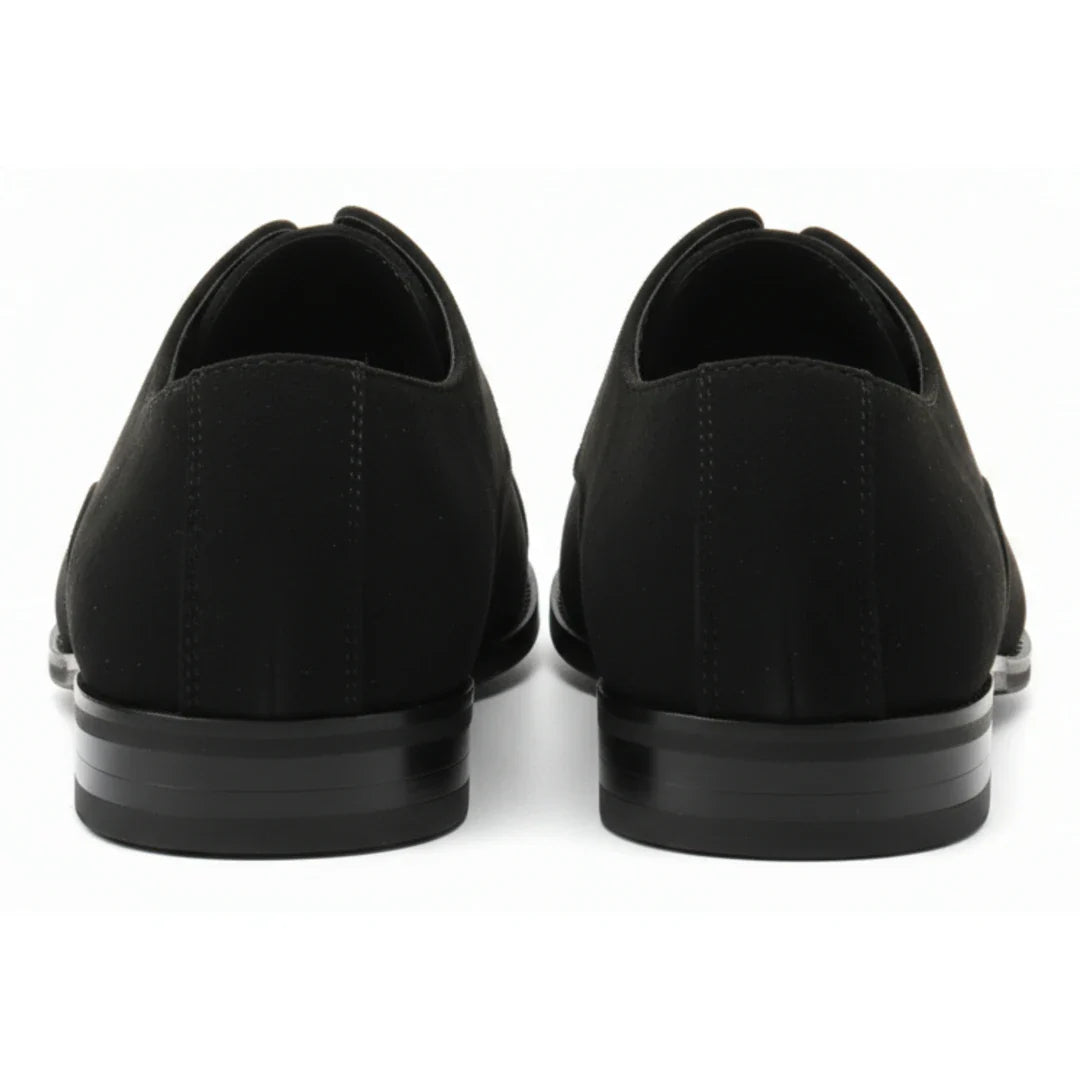 Heren Oxford veterschoenen van imitatiesuède