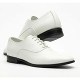 Formele Oxford-schoenen voor heren van lakleer (PU).