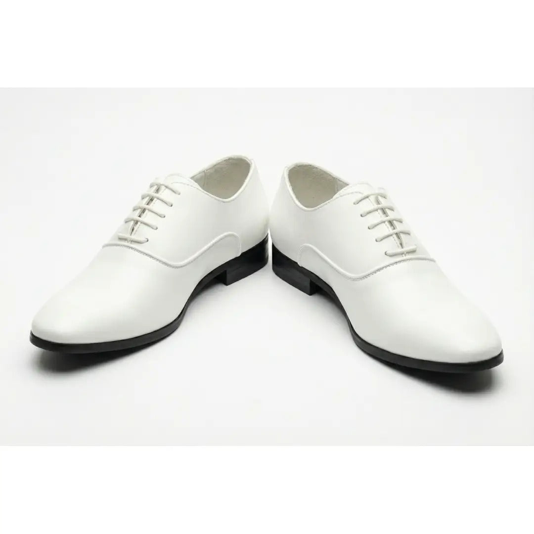 Formele Oxford-schoenen voor heren van lakleer (PU).