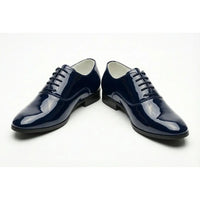 Formele Oxford-schoenen voor heren van lakleer (PU).