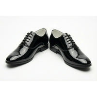 Formele Oxford-schoenen voor heren van lakleer (PU).