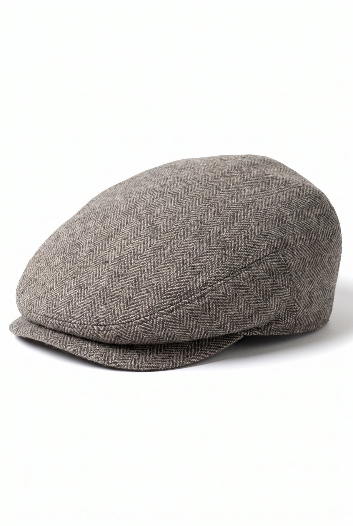 Khaki platte pet voor heren