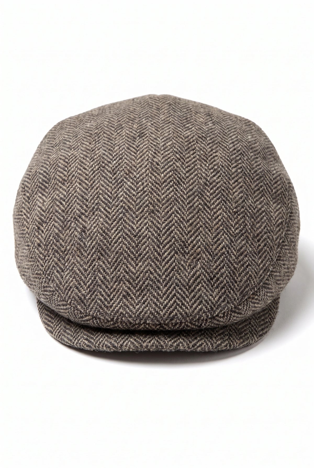 Khaki platte pet voor heren