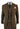 Mens Herringbone Tweed Check 3 Piece Wool Suit Peaky Blinders - Tan Brown