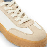 Off White leren sneakers voor heren met rode streep