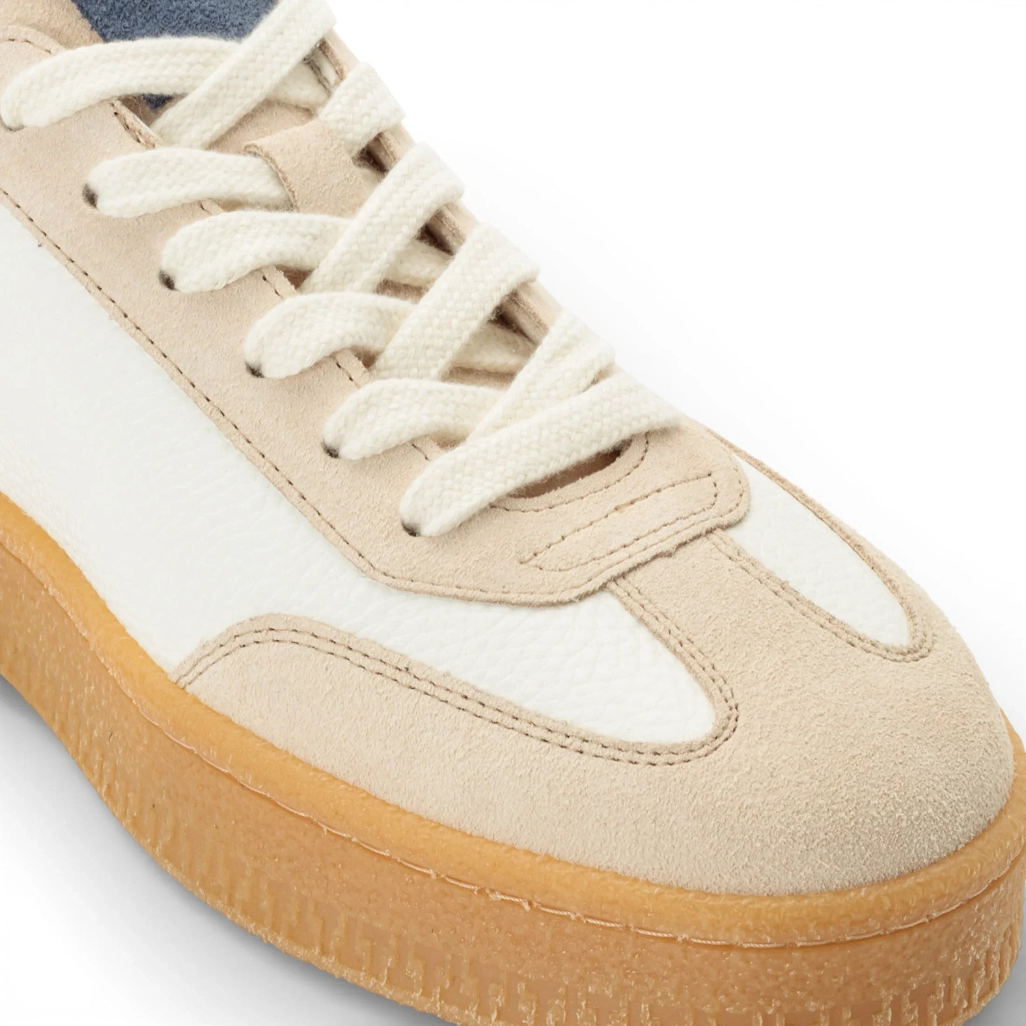 Off White leren sneakers voor heren met rode streep