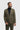 Heren olijfgroene tweed visgraatblazer