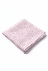 Roze pochet van tweedwolmix voor heren