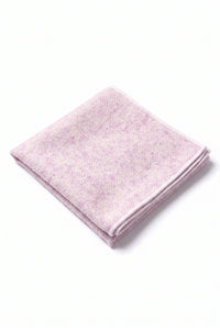 Roze pochet van tweedwolmix voor heren