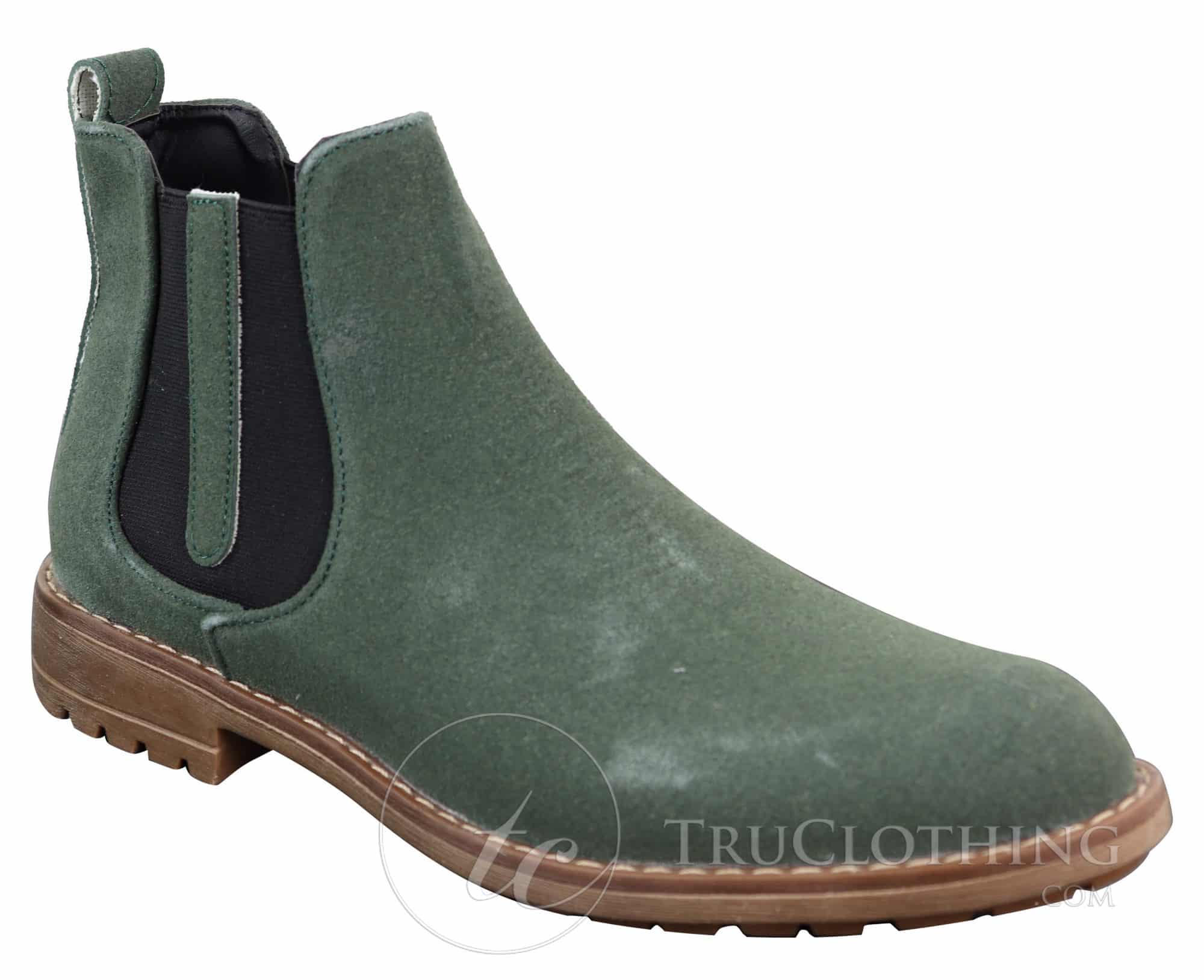 Mens PU Suede Dealer Boots