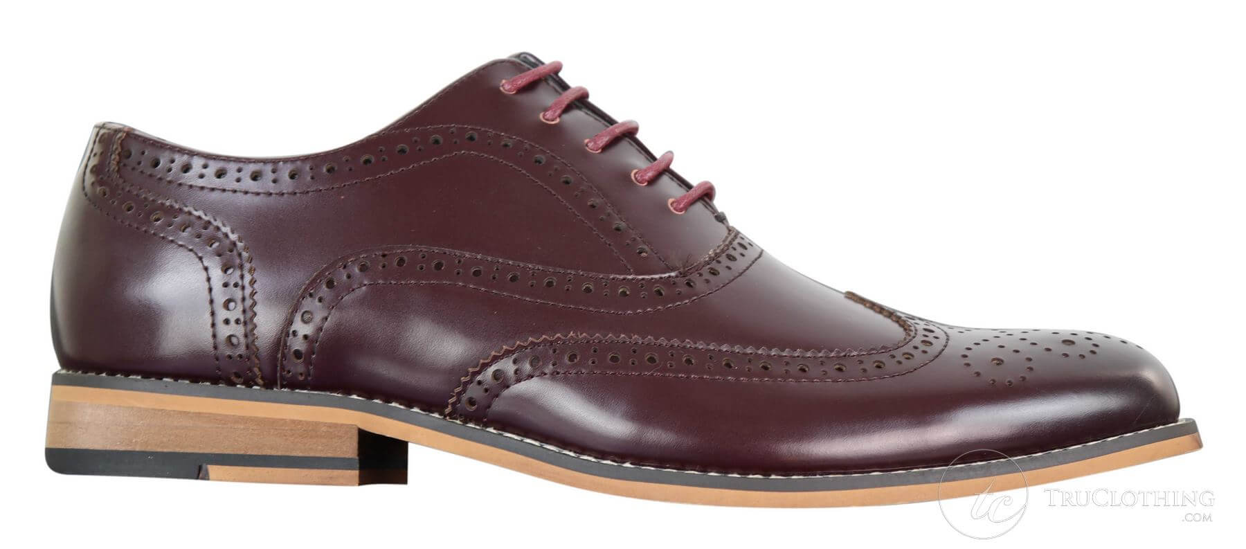 Mens Real Leather Laced Gatsby Brouges Smart Designer Retro Vintage Shoes